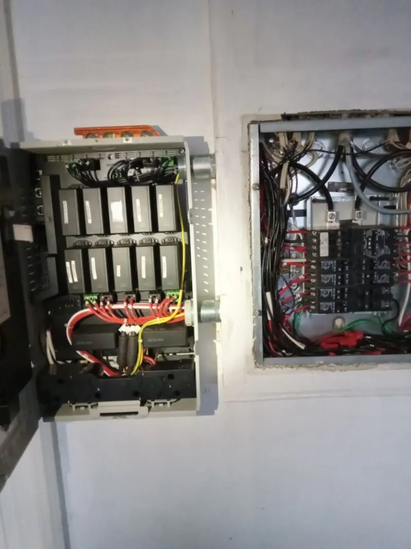 Electrical panel upgrade completed for Indoor Lighting Installation in Green Tree